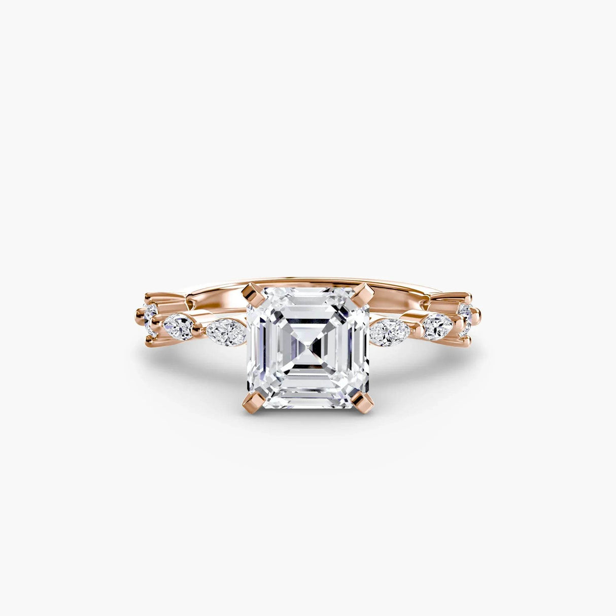 Solitaire with Eternity Pavé - 4Me1