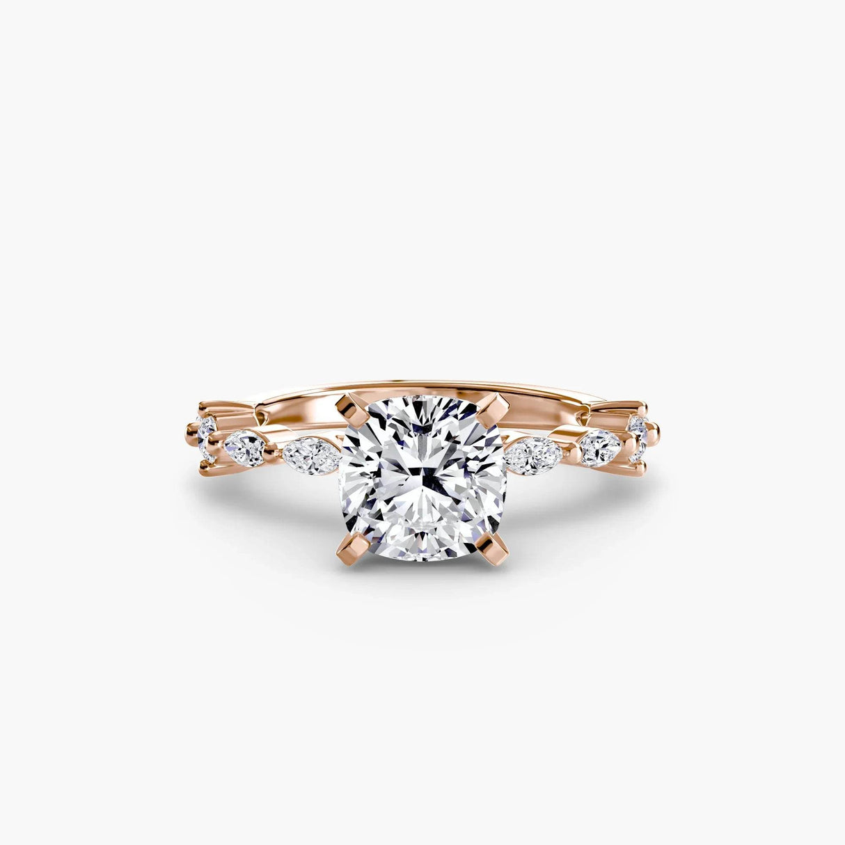 Solitaire with Eternity Pavé - 4Me1