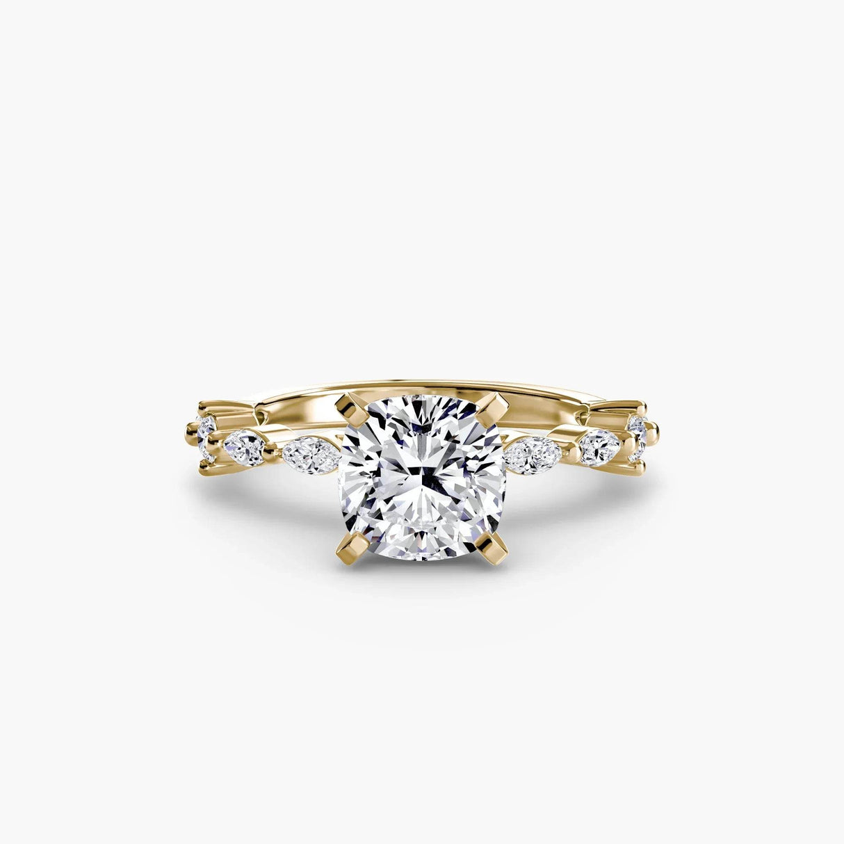 Solitaire with Eternity Pavé - 4Me1