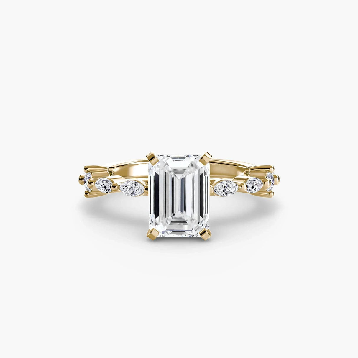 Solitaire with Eternity Pavé - 4Me1