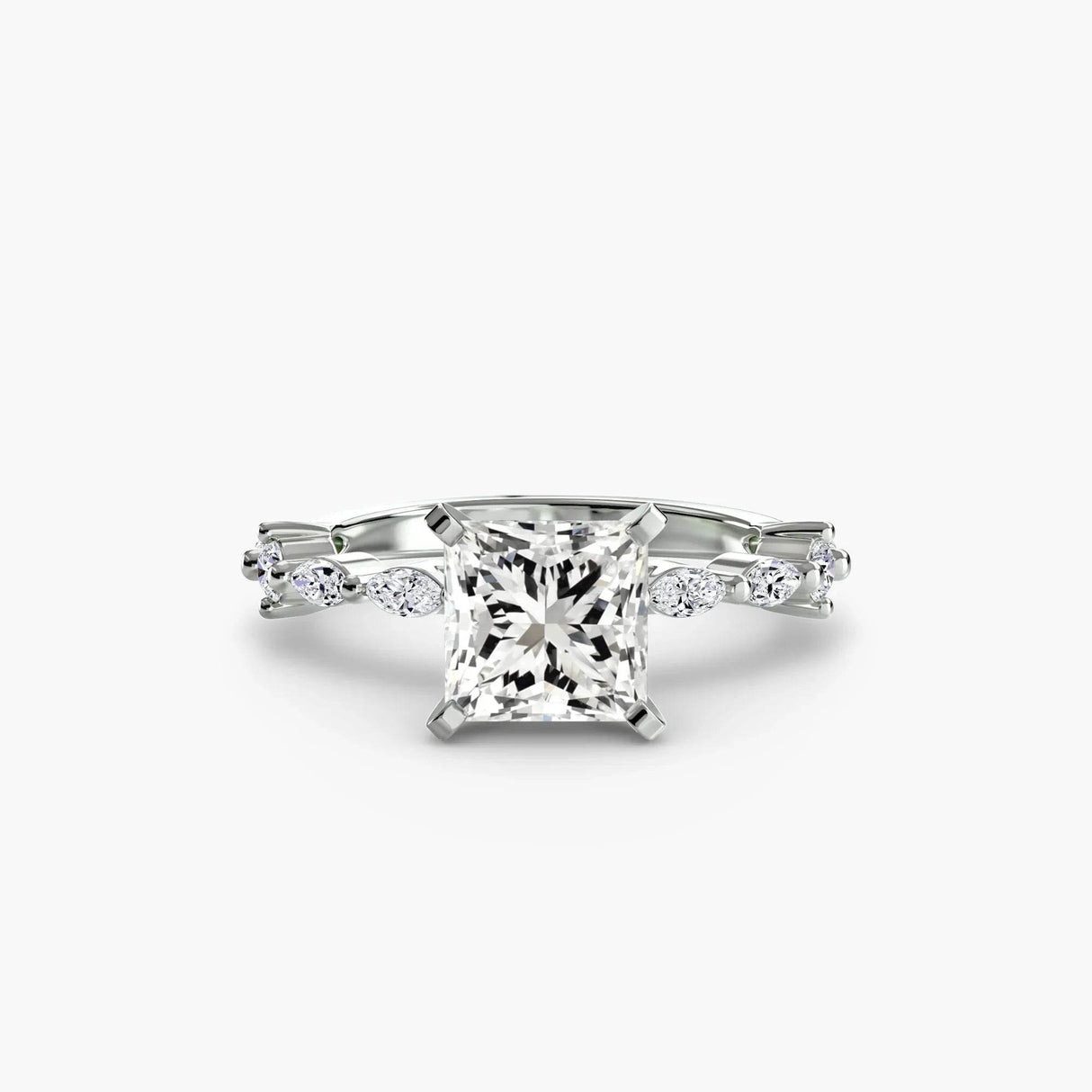 Solitaire with Eternity Pavé - 4Me1