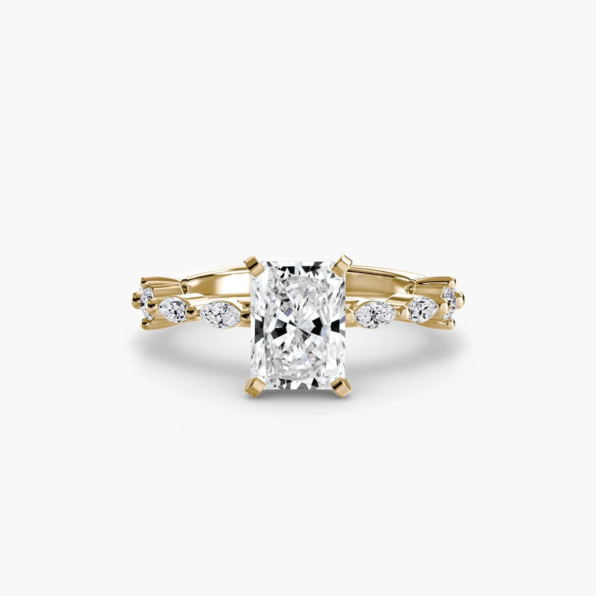 Solitaire with Eternity Pavé - 4Me1