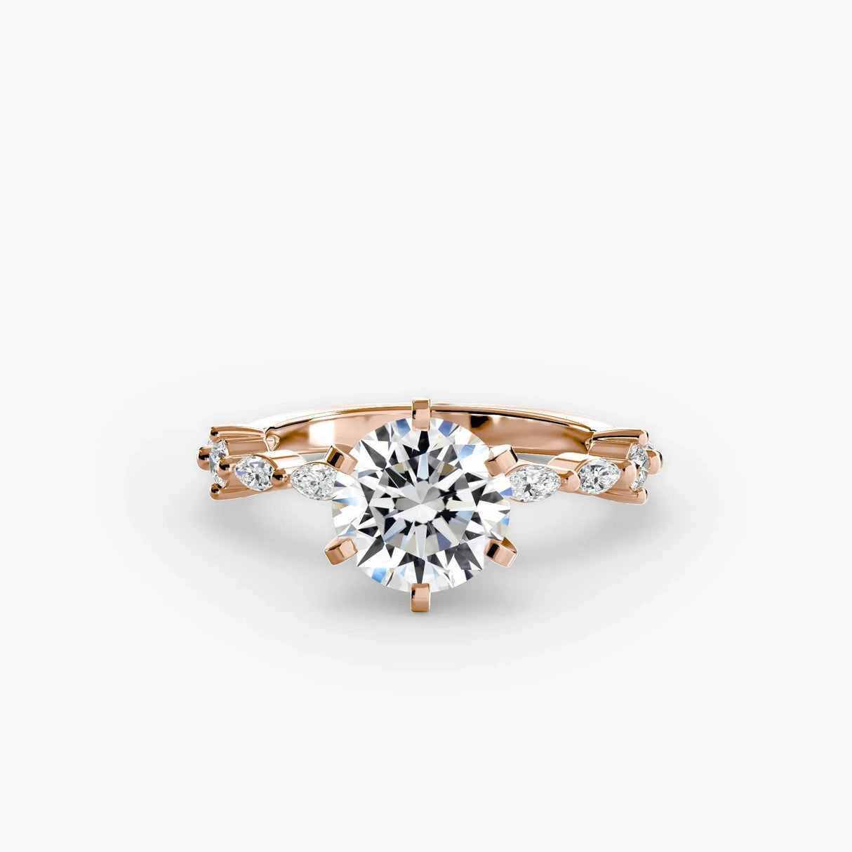 Solitaire with Eternity Pavé - 4Me1