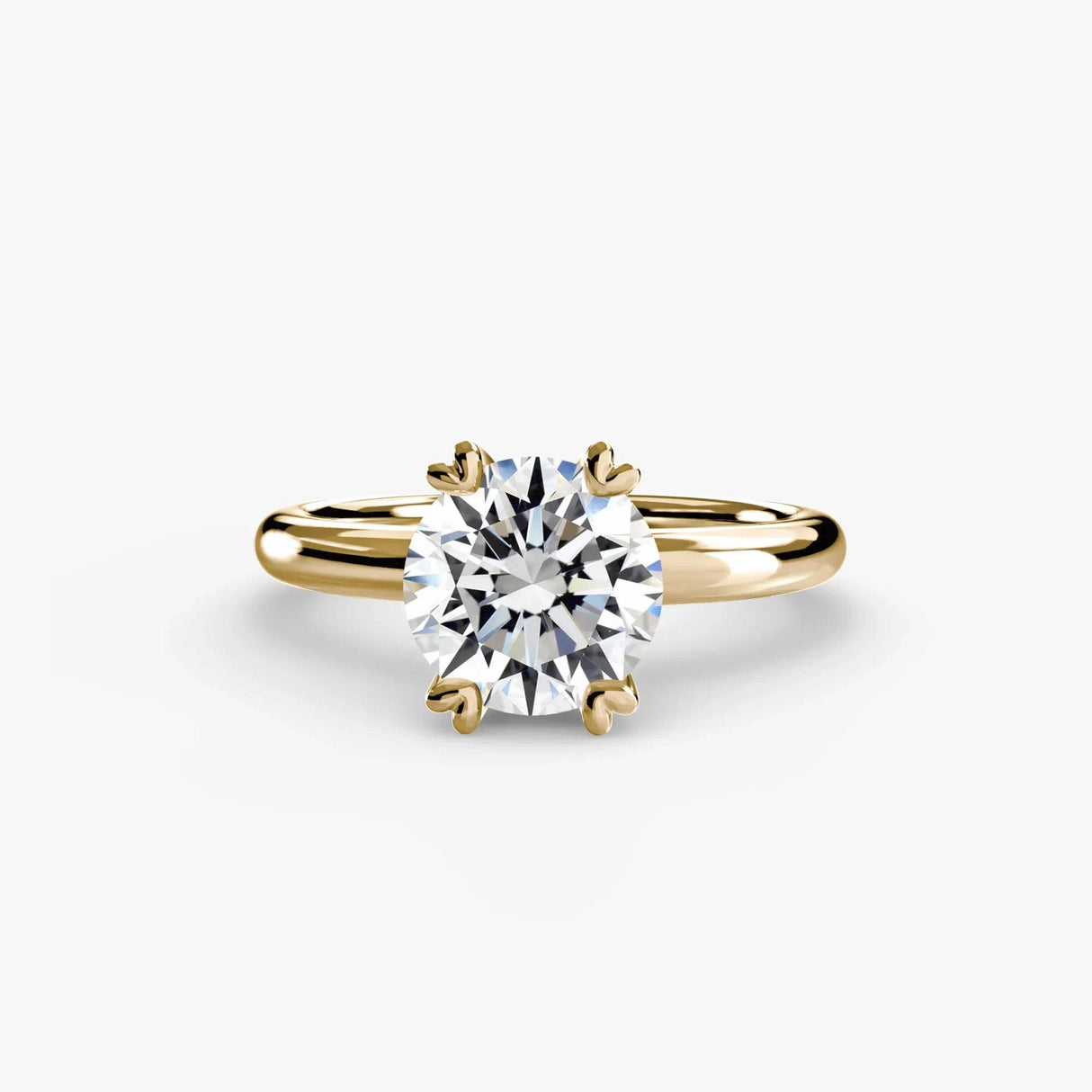 Solitaire ring 2 - 4Me1