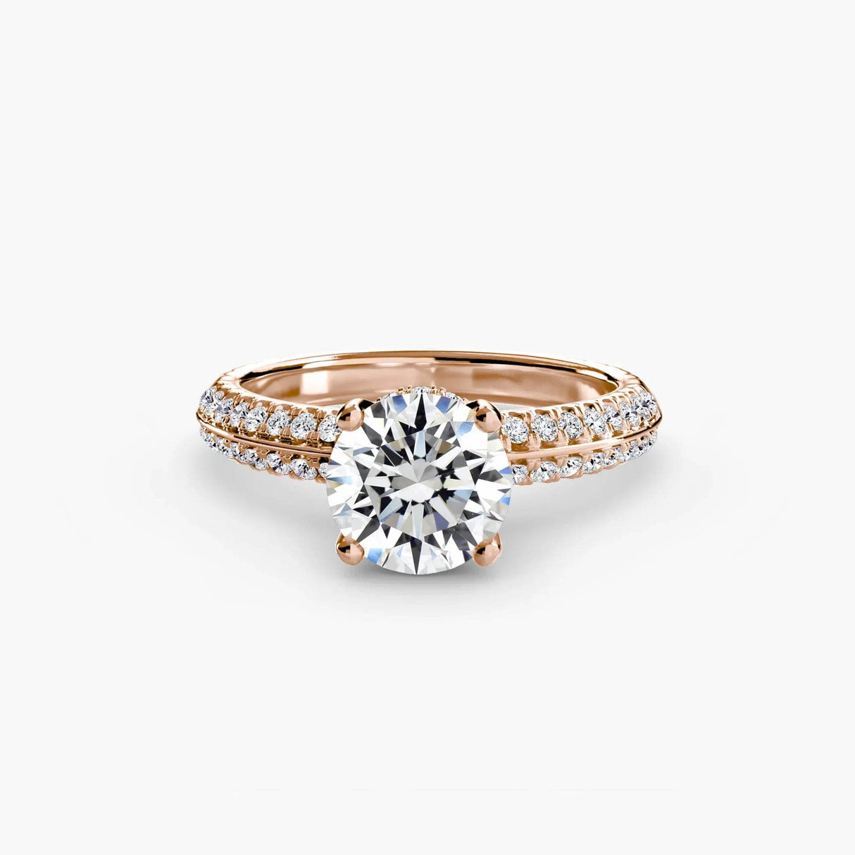 Solitaire with Pavé - 4Me1