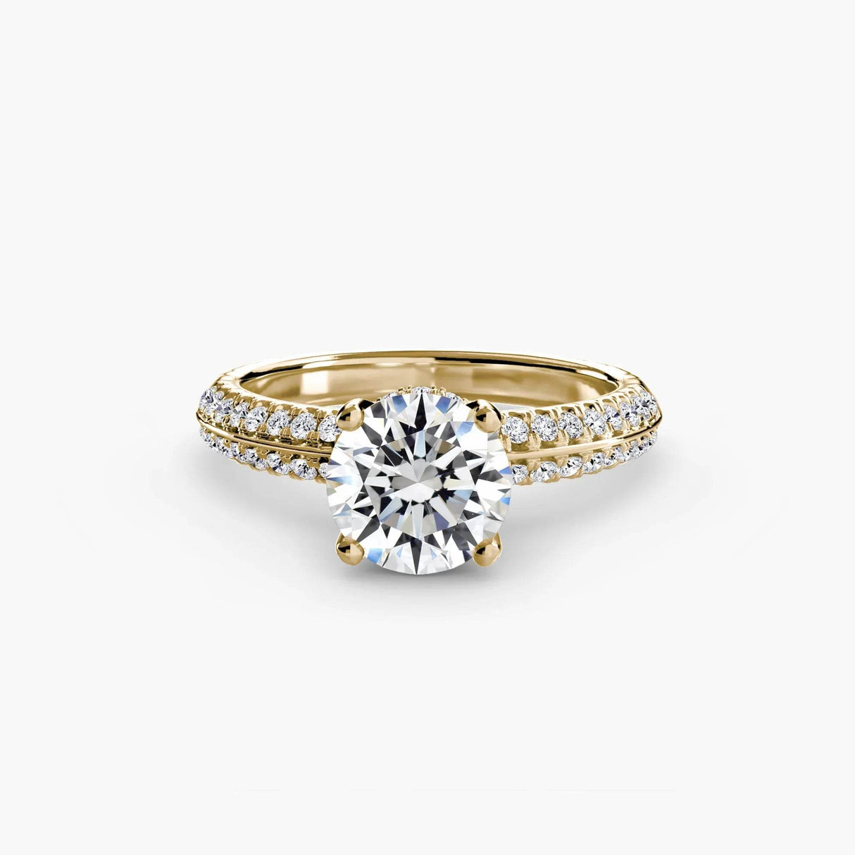 Solitaire with Pavé - 4Me1