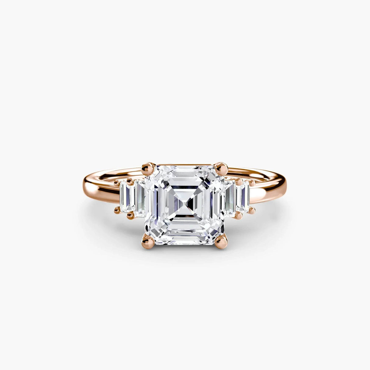 Baguette Accent Solitaire - 4Me1