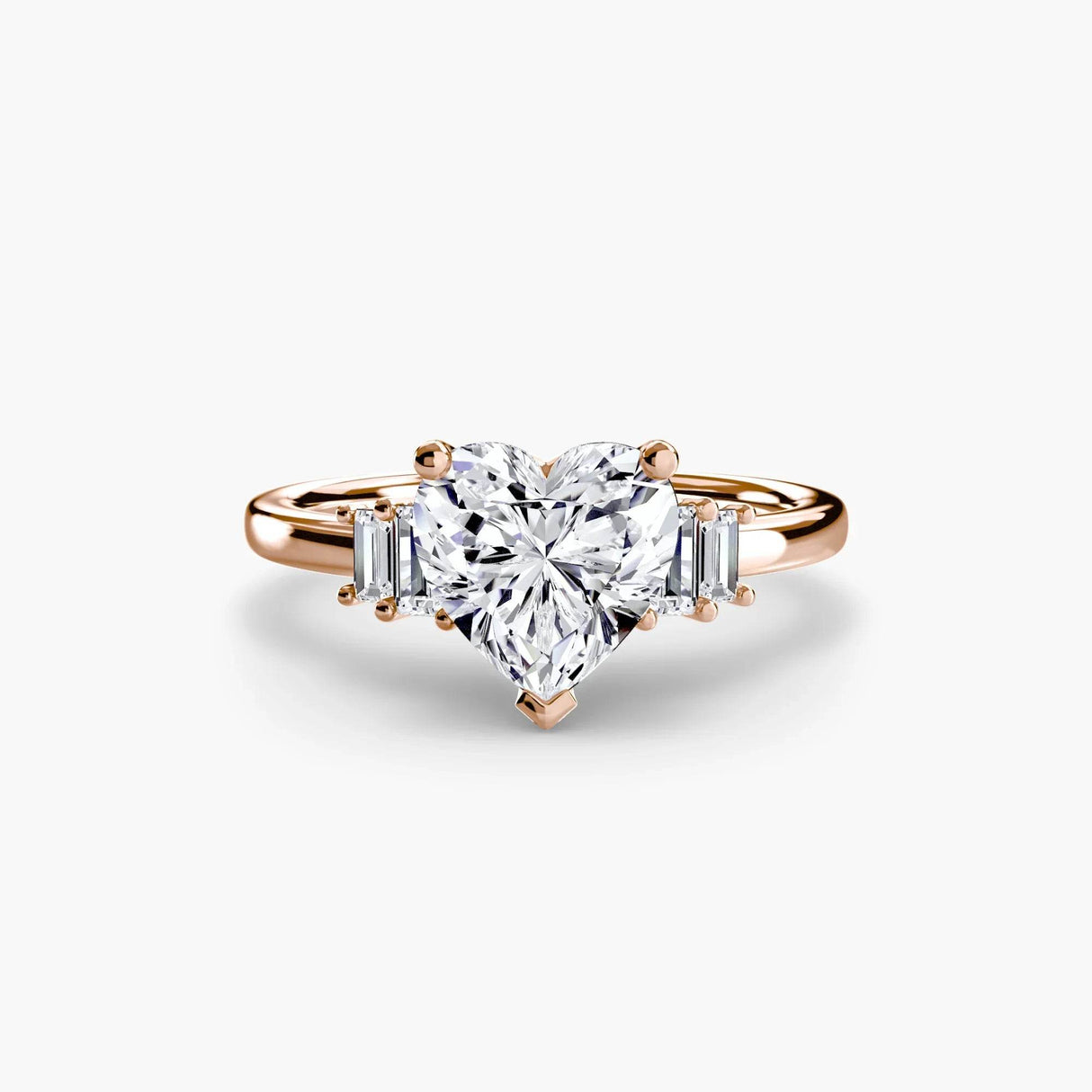 Baguette Accent Solitaire - 4Me1