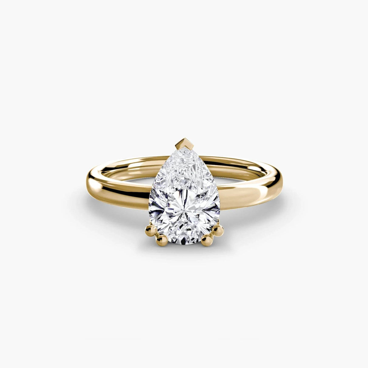 Solitaire ring 5 - 4Me1