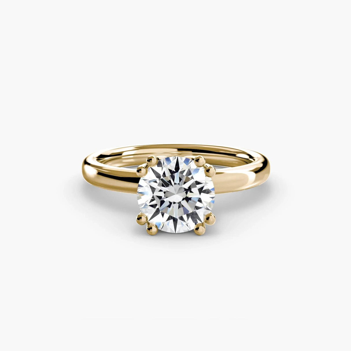 Solitaire ring 5 - 4Me1