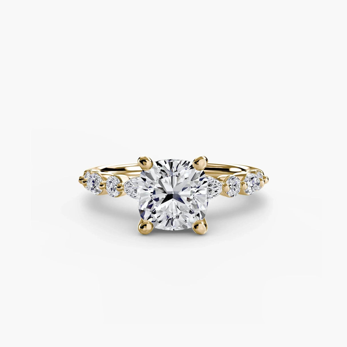 Solitaire with Eternity Pavé 2 - 4Me1