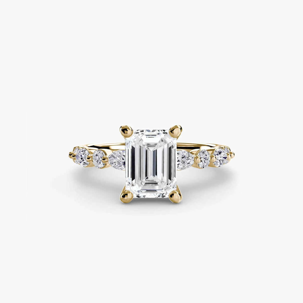 Solitaire with Eternity Pavé 2 - 4Me1