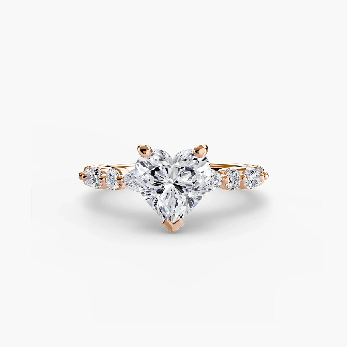 Solitaire with Eternity Pavé 2 - 4Me1