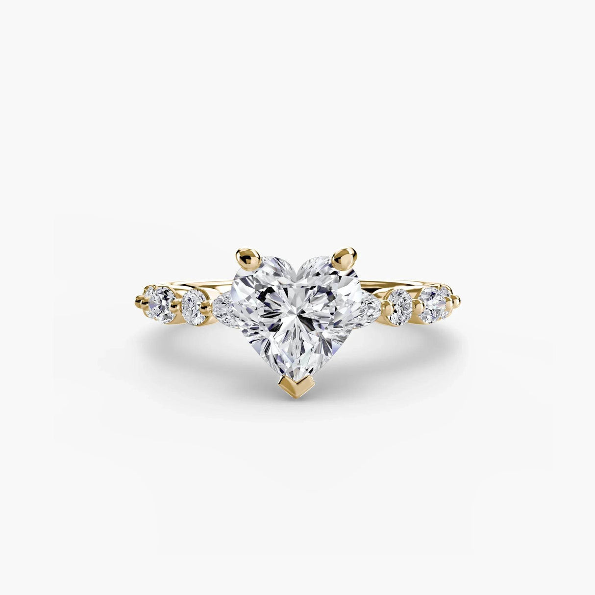 Solitaire with Eternity Pavé 2 - 4Me1