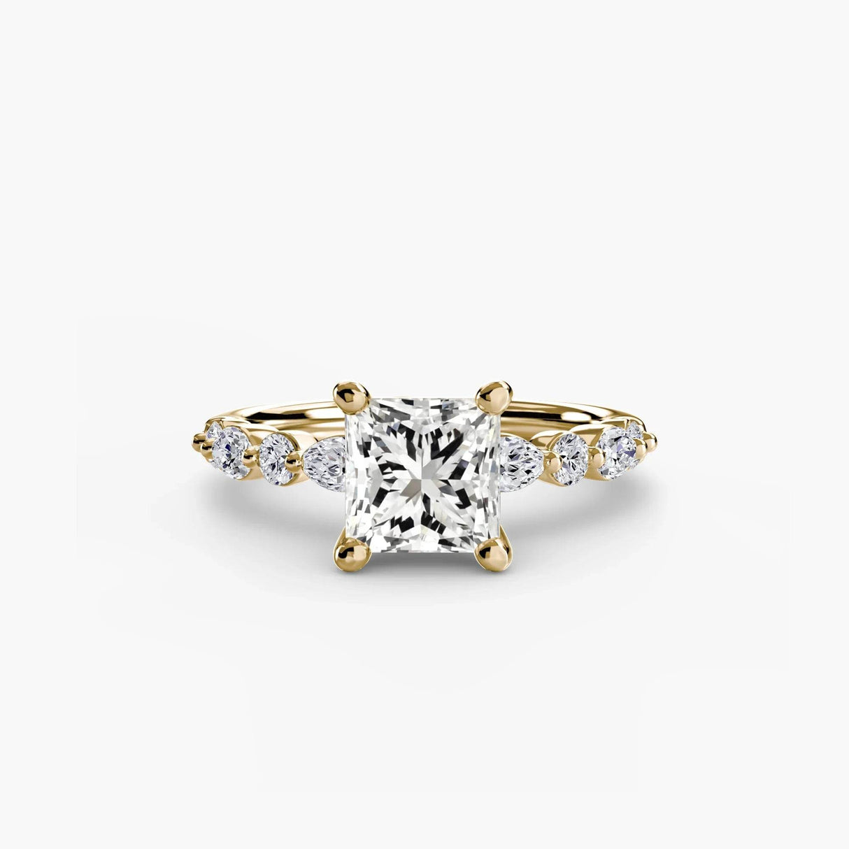 Solitaire with Eternity Pavé 2 - 4Me1