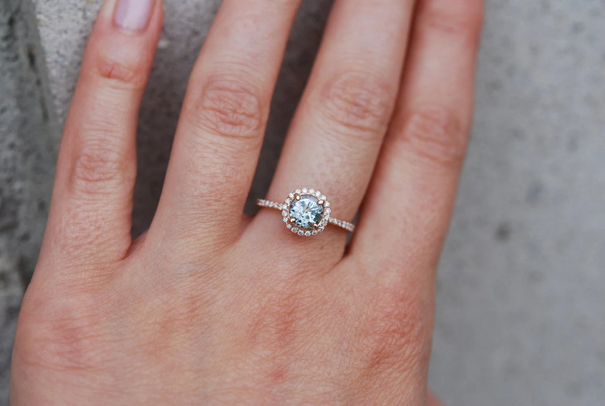 Nhẫn Vòng Sương Bạc Hà