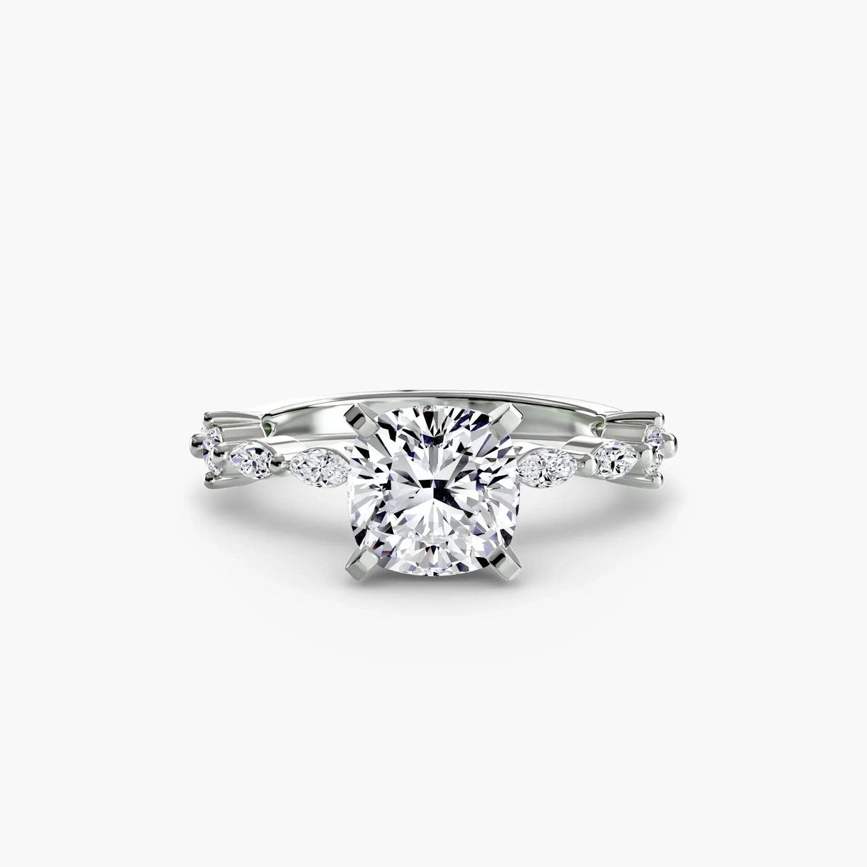 Solitaire with Eternity Pavé - 4Me1 