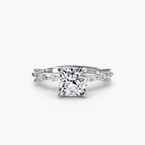 Solitaire with Eternity Pavé - 4Me1 