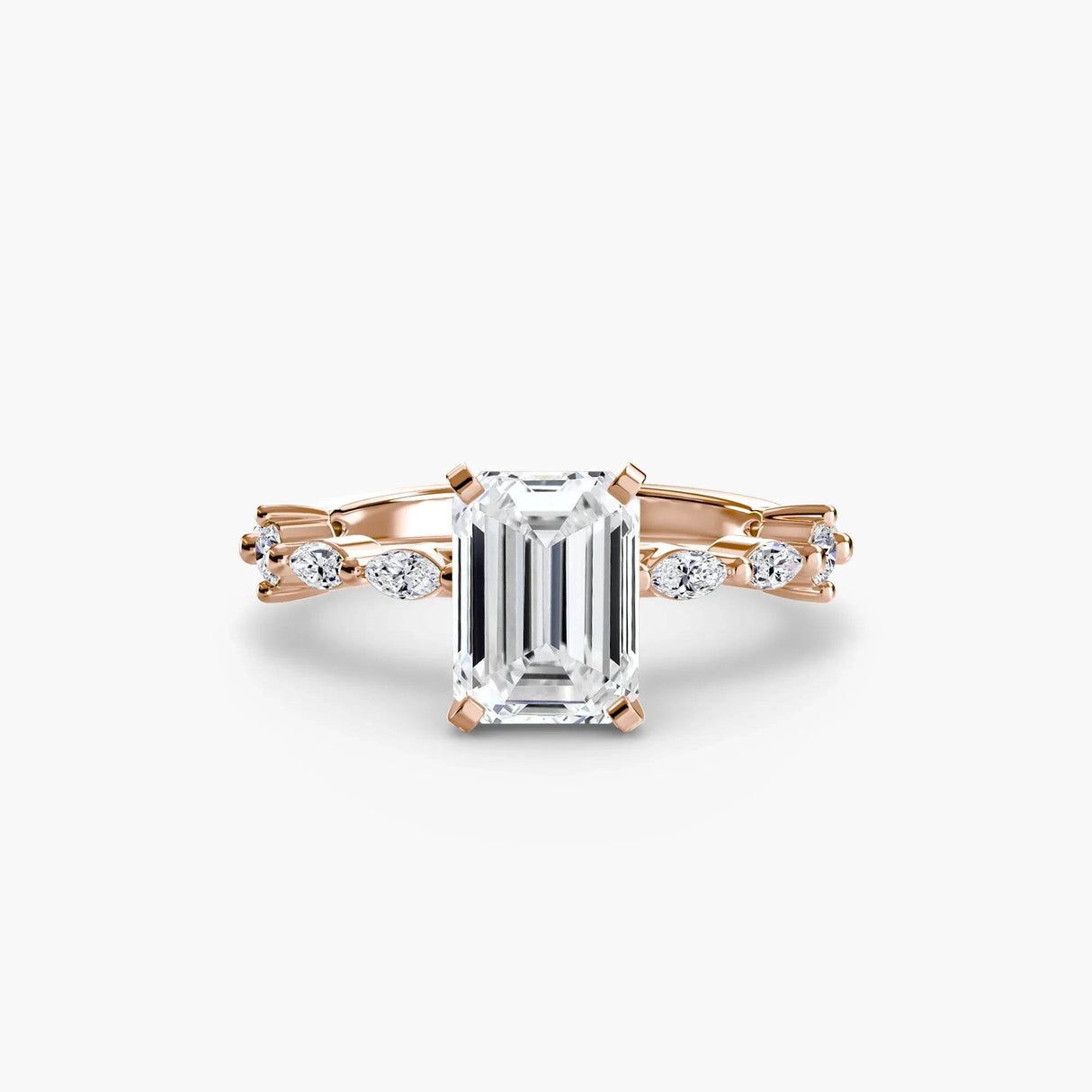 Solitaire with Eternity Pavé - 4Me1 