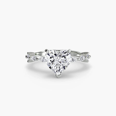 Solitaire with Eternity Pavé - 4Me1 