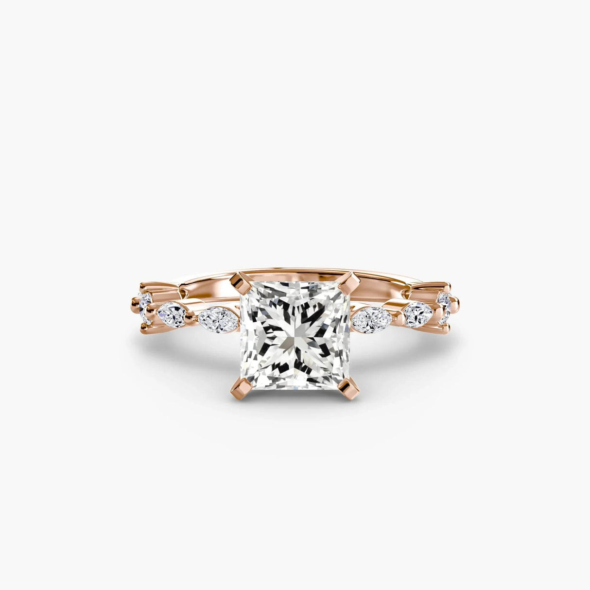 Solitaire with Eternity Pavé - 4Me1 
