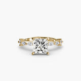 Solitaire with Eternity Pavé - 4Me1 