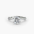 Solitaire with Eternity Pavé - 4Me1 