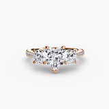 Three-Stone with Pavé Band - 4Me1 