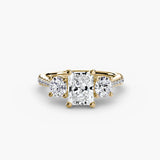 Three-Stone with Pavé Band - 4Me1 