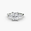 Three-Stone Ring (Baguette Side Stones) 2 - 4Me1 