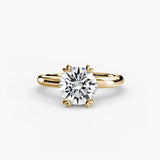 Solitaire ring 2 - 4Me1 