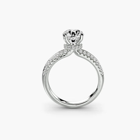 Solitaire with Pavé - 4Me1 