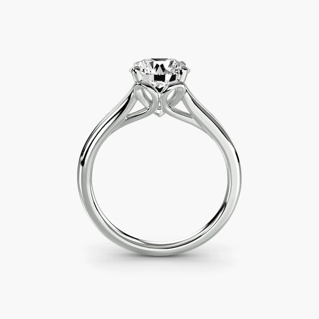 Solitaire ring 4 - 4Me1 