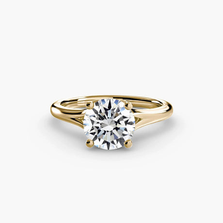 Solitaire ring 4 - 4Me1 
