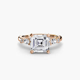 The Floral Accent Solitaire - 4Me1 