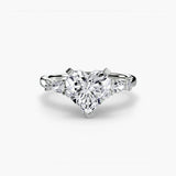 The Floral Accent Solitaire - 4Me1 