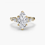 The Floral Accent Solitaire - 4Me1 