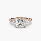 The Floral Accent Solitaire - 4Me1 