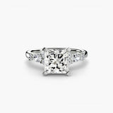 The Floral Accent Solitaire - 4Me1 