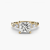 The Floral Accent Solitaire - 4Me1 
