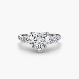 Five Stone Ring with Pavé Band - 4Me1 