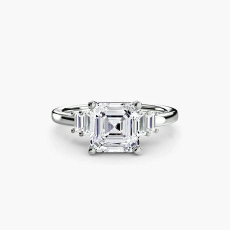 Baguette Accent Solitaire - 4Me1 