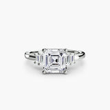 Baguette Accent Solitaire - 4Me1 