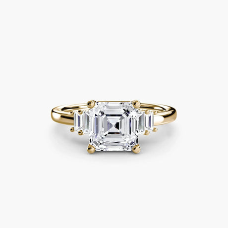 Baguette Accent Solitaire - 4Me1 