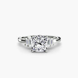 Baguette Accent Solitaire - 4Me1 