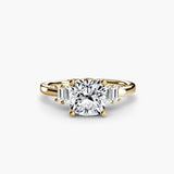 Baguette Accent Solitaire - 4Me1 