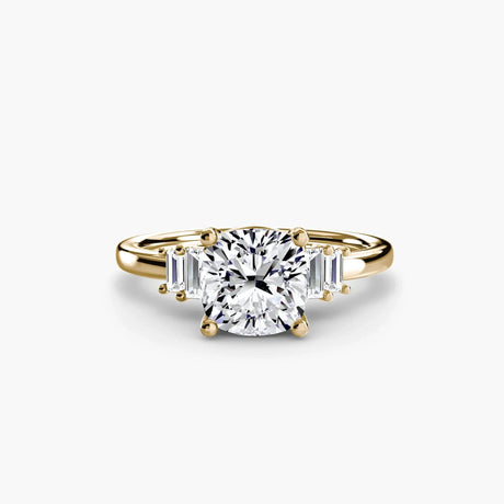 Baguette Accent Solitaire - 4Me1 