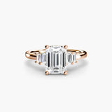 Baguette Accent Solitaire - 4Me1 