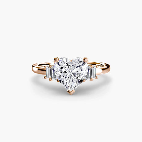 Baguette Accent Solitaire - 4Me1 