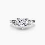 Baguette Accent Solitaire - 4Me1 